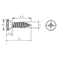 thumbnail image 3 of 50 Pcs Vis de Plaque à Gratter pour Protège-Microprocesseur de Guitare avec Boîte pour Guitare Électrique Basse ST, 3 of 8