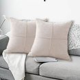 thumbnail image 5 of ERK 1Pcs Pillow Autumn And Winter Solid Color Living Room Sofa Cushion Study Bedroom Pillowcase, 5 of 5
