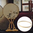 thumbnail image 3 of Portable Crossstitch Ring Replacement Home Embroidery Bamboo Hoop Frame DIY Crafting Handmade Handicraft Tool Accessories 26CM, 3 of 6