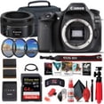 thumbnail image 2 of Canon EOS 80D Appareil Photo Reflex Numérique (Boîtier Seul) (1263C004) + Objectif EF 50mm + 64 Go + Plus (Modèle International), 2 of 7