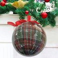 thumbnail image 1 of Suncoda Holiday Ball, Holiday Ball Ornament Tree Ornament, 2.8 Inch Multi-Style Holiday Light Bulb Ornament Holiday Tree Ornament Tree Dress Family Party Holiday Ornament, 1 of 5