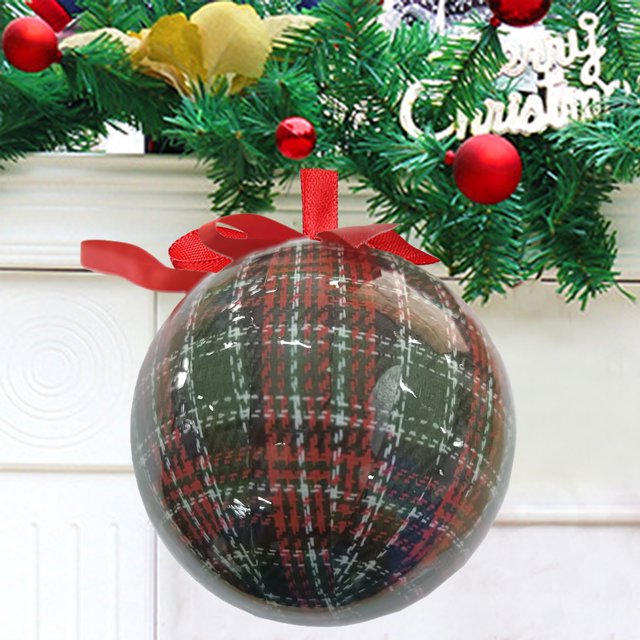 Suncoda Holiday Ball, Holiday Ball Ornament Tree Ornament, 2.8 Inch Multi-Style Holiday Light Bulb Ornament Holiday Tree Ornament Tree Dress Family Party Holiday Ornament