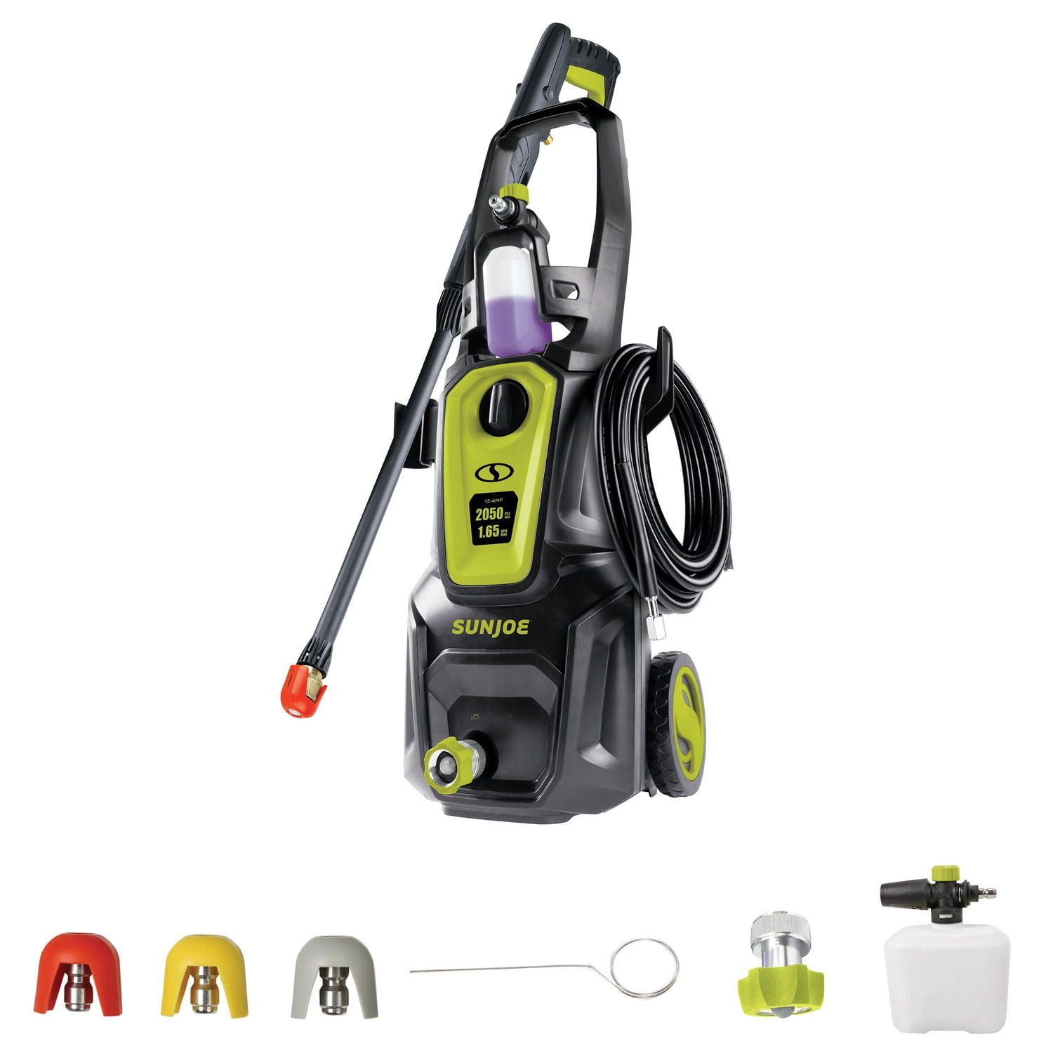 Nettoyeur haute pression électrique Sun Joe SPX2680-MAX, 13 A, 2 050 psi max., 4,5 l/min max.