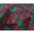 thumbnail image 4 of oneOone Silk Tabby Fabric Tartan Check Print Fabric By The Yard 42 Inch Wide, 4 of 4