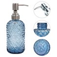 thumbnail image 3 of 350ml Soap Dispenser Kitchen, Bathroom Soap Dispenser， Refillable Liquid Glass Soap Dispenser, 3 of 5