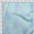 thumbnail image 5 of oneOone Cotton Cambric Light Blue Fabric Abstract Faces Sewing Craft Projects Fabric Prints By Yard 56 Inch Wide, 5 of 5
