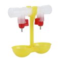 thumbnail image 1 of Double Chicken Nipple Drinker Double Chicken Nipple Waterer Drinker Automatic Hanging Drinking Cups For Poultry, 1 of 8