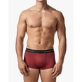thumbnail image 2 of Papi Lot de 2 Culottes Brésiliennes Type Trunk - UPA107 (Pierre Ciselée/rouge Betterave, S), 2 of 3