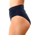 thumbnail image 3 of Women's High Waisted Bikini Bottom Full Coverage Bathing Suits Bottoms Tummy Control Swim Bottom Briefs, 3 of 8