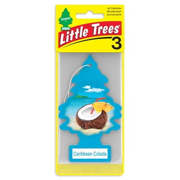 LITTLE TREES air freshener Caribbean Colada 3-Pack
