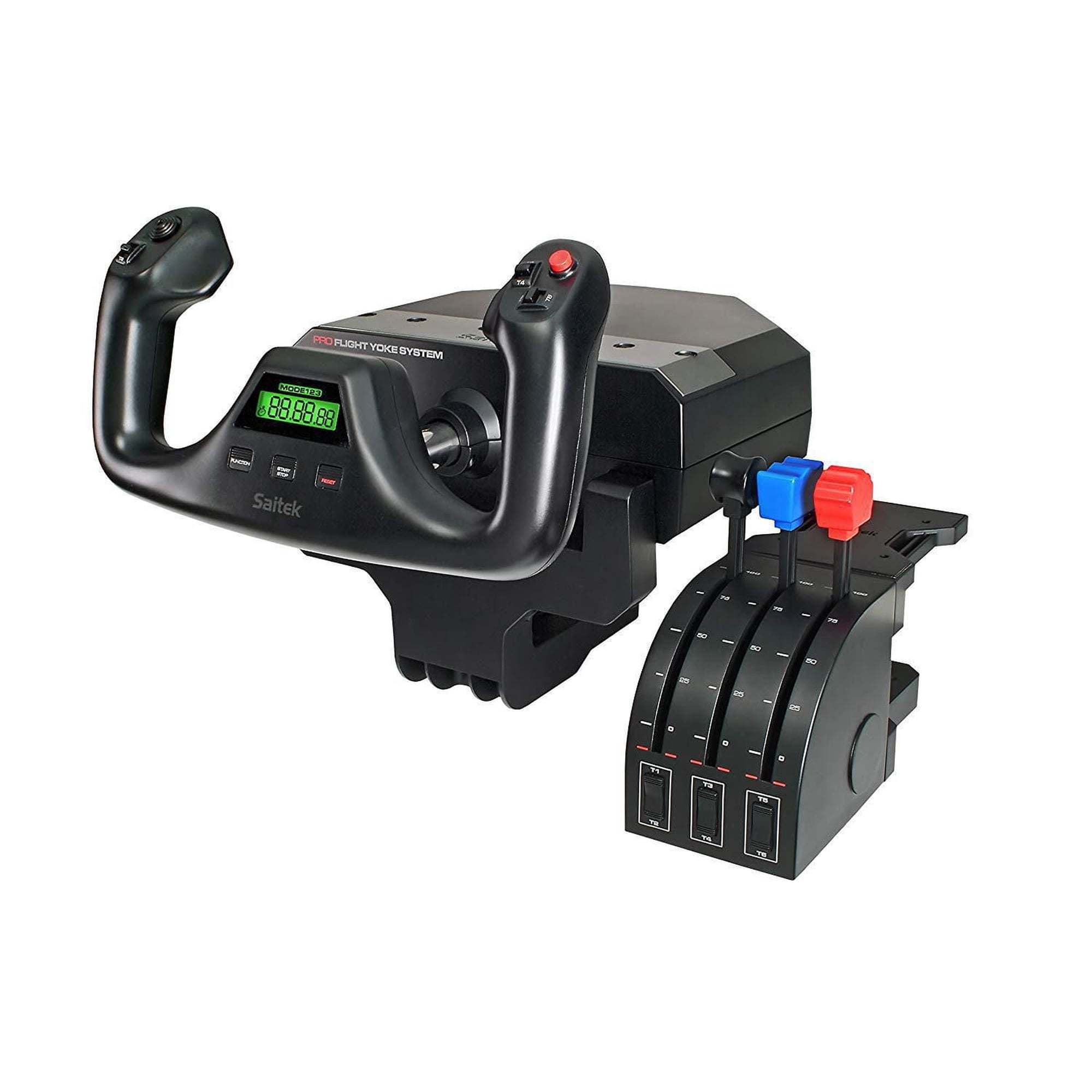 PC用ゲームコントローラー・コンバーター Saitek Pro Flight Yoke System Logitech G Saitek PRO Flight Yoke System - Walmart.ca