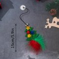 thumbnail image 3 of TIELUTT Christmas Cat Toy Elastic Rope Cat Stick Christmas Snowman Cat Cute Wind Cat Pet Toy Interactive Game Dog Cat with for Indoor Cats Cat Boxes Slow Dog Feeder Bowl Cats Stuff, 3 of 7