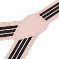 thumbnail image 3 of Buyless Fashion Adjustable Suspenders for Kids Toddlers Baby Elastic Solid Color 1 Inch - Y Back Design, 3 of 7