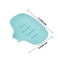 thumbnail image 3 of RXIRUCGD Elliptical Soap Box With Drainage And Guide No Punching No Water Accumulation Soap For Bathroom, 3 of 3