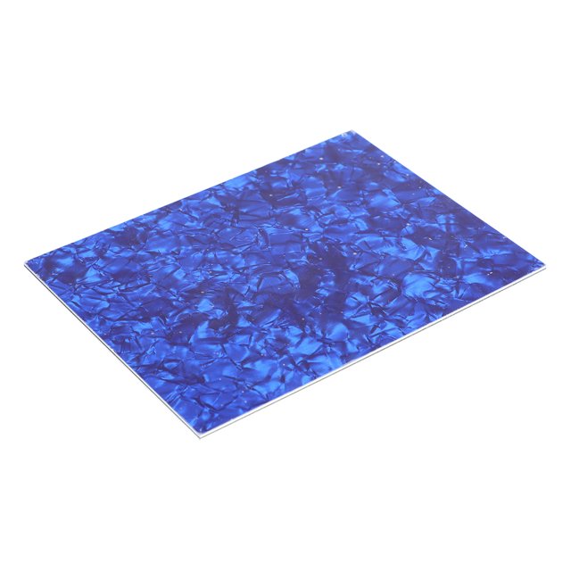 Guitar Pickguard,Durable PVC Celluloid Guitar Backplate Sheet Portable Electric Bass Scratch Plate Cover