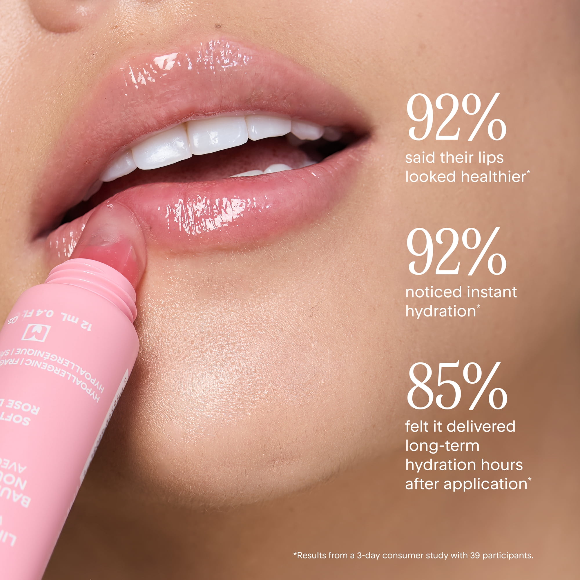 Marcelle Lip Loving Baume à lèvres nourrissant Transparent authentique