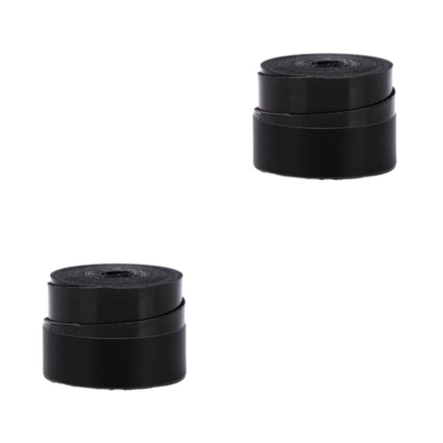Maytalsory 1/2/3 Quick To Dry Tennis Racket Perform for At Best With Drying Technology black roll pack 2PCS