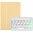 thumbnail image 1 of Yellow & White Candy Colour Rainbow Backlit Detachable Keyboard Case for iPad Mini 4 / Mini 5, 1 of 7