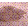 thumbnail image 4 of oneOone Viscose Chiffon Fabric Paisley Ikat Printed Fabric 1 Yard 42 Inch Wide, 4 of 4