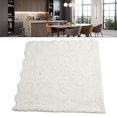 thumbnail image 3 of White Lace Coffee Table Tablecloth Dust-Proof Table Cover Tv Cabinet Household 120*120cm, 3 of 8
