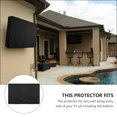 thumbnail image 3 of Waterproof TV Set Cover Outdoor Television Protector Cover for 50-52inch TV, 3 of 8