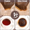 thumbnail image 5 of 160 Count #4 Cone Coffee Filters 8-12 Cup Disposable Coffee Filters 4 Cone Paper Unbleached Natural Number 4 Filters Paper Compatible with Ninja Coffee Filter, Drip and Pour Over Coffee Maker, 5 of 5