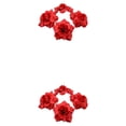 thumbnail image 1 of Decodeary 50pieces Low Maintenance Soft Texture Fabric For Albums And Decorations Realistic Appearance Fiber Wide Application Red 4.5cm 2Set, 1 of 6