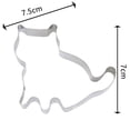 thumbnail image 2 of WIFKLSIIPG Cat Shaped Stainless Steel Mold Sugarcraft Cake Cookies Baking Cutter Mould, 2 of 2