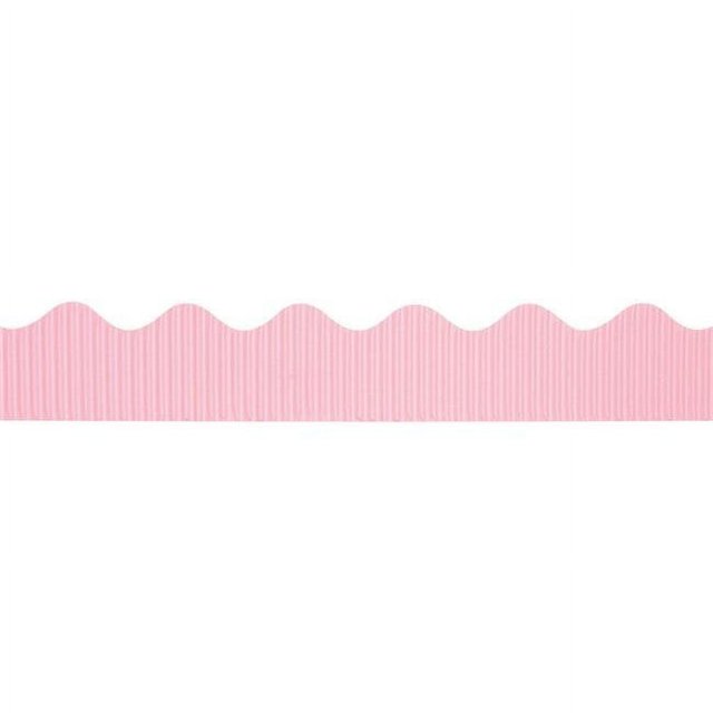 Pacon PAC37266-6 Bordure Décorative 2.25 Po x 50 Pi, Rose - 6 Rouleaux