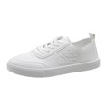thumbnail image 1 of Cathalem Ballerines pour Femmes à Enfiler Ballerines Larges Toe Box Chaussures de Marche Confortables, Blanc 39, 1 of 5
