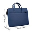 thumbnail image 3 of Fareti Laptop Bag 14 Inch, Durable Briefcase Handbag Protective Computer Case with Front Pocket, Water Resistant Carrying Laptop, 3 of 4