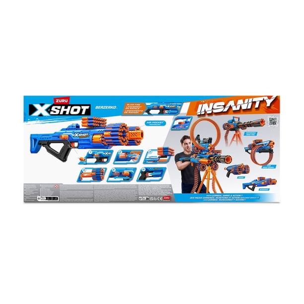 XSHOT Insanity Berzerko (48 Darts) by ZURU - Walmart.ca