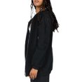 thumbnail image 4 of Faithtur Manteau Ample pour Femmes Couleur Unie Fermeture Éclair Ouvert devant Veste à Capuche, 4 of 8