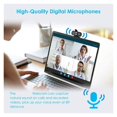 thumbnail image 4 of 1080P HD Smart Webcam with Built-in Stereo Microphone and 110 ° Wide Angle for Computers ,Easy to Install, 4 of 7