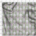 thumbnail image 4 of Soimoi Poly Georgette Fabric Leaves & Magnolia Floral Print Sewing Fabric Yard 42 Inch Wide, 4 of 5