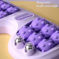 thumbnail image 2 of SharkTRUE Rouleau de Massage Portable pour Double Pied, Masseur de Réflexologie avec Billes Magnétiques, Trois Techniques de Massage, Circulation Améliorée pour la Maison et le Bureau, 2 of 8