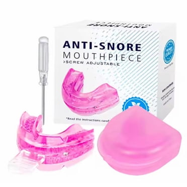 Protège-dents Anti-Ronflement, Dispositif d'Avancement Mandibulaire Ajustable pour un Meilleur Sommeil, Réutilisable