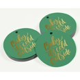 thumbnail image 3 of Inkdotpot Baby It's Cold Outside Baby Shower Bottle Tag Real Gold Foil Favor Hang Tags Pack Of 100, 3 of 6