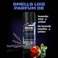 thumbnail image 3 of AXE Fine Fragrance Collection Premium Deodorant Body Spray Blue Lavender, 113 g, 3 of 7