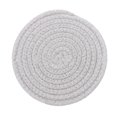 thumbnail image 1 of Cotton Drink Coaster, Handmade Round Drinking Cup Mat for Home Kitchen, 4.3", 1 of 8