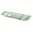 thumbnail image 2 of jifeng Bathtub Tray Basket Extendable Simple Drain Bath Shelf for Candle Book Towel Green, 2 of 9