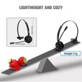 thumbnail image 3 of Rbaofujie Trucker Headset Headset With Microphone For PC Headset With Microphone Noise Cancelling For Cell Phones Computer Truck Drivers, 3 of 9