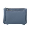 thumbnail image 2 of Openpig Coin Purse, Portable PU Leather Coin Purse with Zipper Coin Purse Mini Change Purse Small Coin Purse for Women Credit Card Folded Bills ID Key Headset Lipstick, 2 of 4