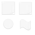 thumbnail image 2 of Mistaha Home Use Soft Acrylic Mirror Wall Decoration Waterproof Broken-Resistant High Definition Reflective Mirror, 2 of 8
