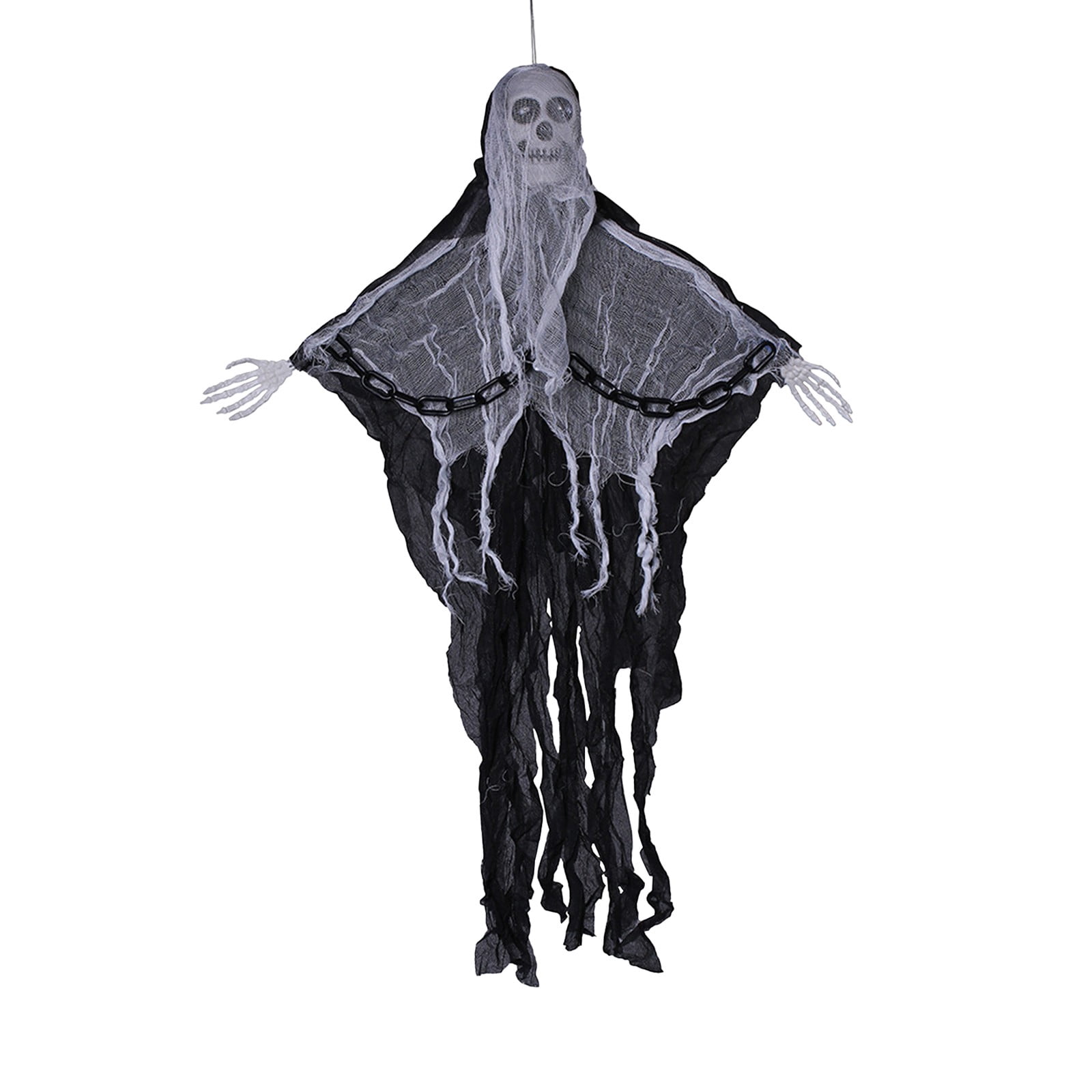 Chaînes Halloween 1,5 M – Accessoires Décoratifs Réalistes, Pour Maison Hantée, Cimetière, Prison, Cosplay, Intérieur/extérieur