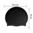 thumbnail image 3 of Bonnet de Bain pour Femmes - Bonnet de Bain Doublé en Latex de Polyester avec Turban, 3 of 4