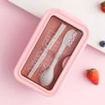 thumbnail image 2 of Pompotops Children's Lunch Box Water Cup Set Sealed Leak-Proof Compartment Lunch Box Lunch Clearance, 2 of 4