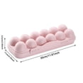 thumbnail image 2 of Reusable Stackable Egg Storage Container With Secure Lid For Kitchen Restaurant And Camping Fridge Organization Tray, 2 of 3