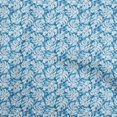 thumbnail image 1 of oneOone Polyester Spandex Medium Blue Fabric Tropical Craft Projects Decor Fabric Printed By The Yard 56 Inch Wide, 1 of 5