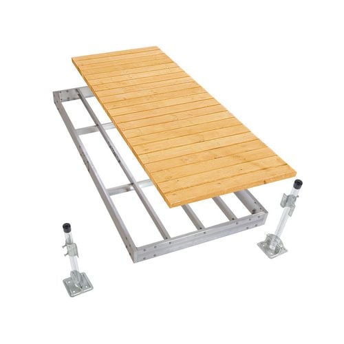PlayStar Quai fixe en aluminium de 4' x 10' KT 15054